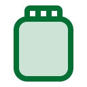 PLA 식품용기 아이콘